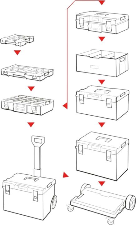 Actual product image Qbrick Toolbox. System PRIME TOOLBOX 150 VARIO