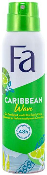 Fa Caribbean Wave Deodorant Spray Lemon 150 ml (Spray, 150 ml)