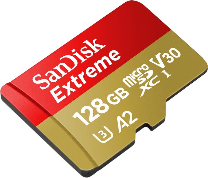 Image du produit SanDisk Extreme (128 Go, microSDXC, U3, UHS-I)
