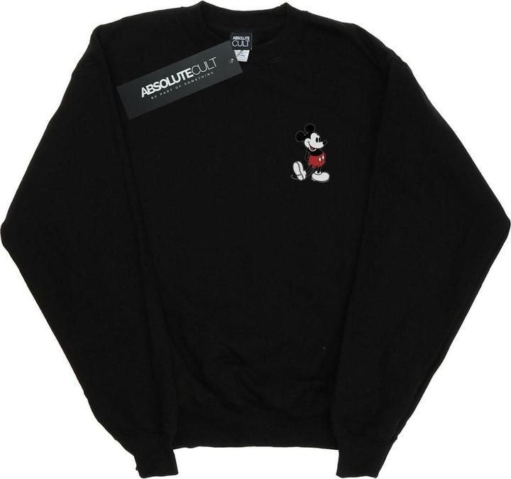 Actual product image Disney Boys Mickey Mouse Kickin Retro Chest Sweatshirt (128)