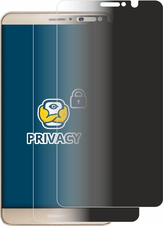 Productafbeelding BROTECT Anti-spionnetje privacyfolie Beschermfolie tegen blauw licht (2 Stuk, Huawei Mate 9)