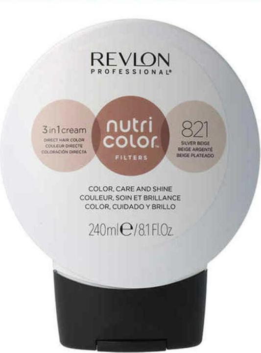 Produktbild Revlon Professional Nutri Color Filters (Hellblond Irisé Asch, 821 Silver Beige)