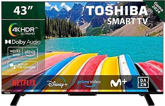 Produktbild Toshiba 43UV2363DG Fernseher 109,2 cm (43) 4K Ultra HD Smart-TV WLAN Schwarz 250 cd/m² (43", LED, 4K)