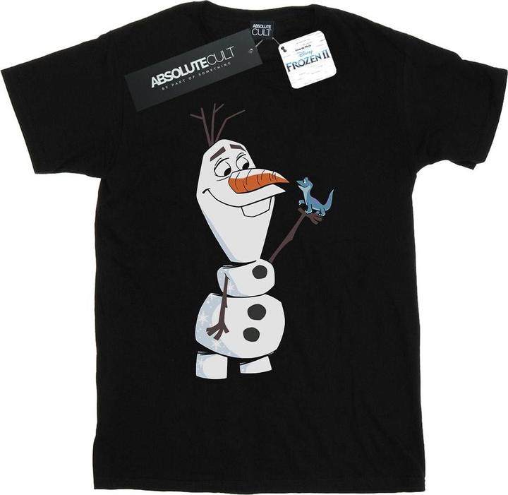 Image du produit Disney - T-shirt FROZEN OLAF AND SALAMANDER - Fille (128)