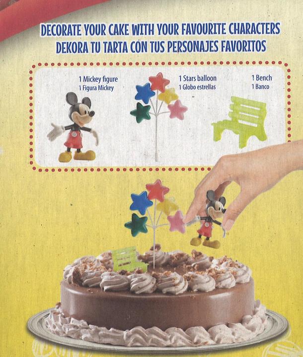 Image du produit idiS Décoration de gâteau Mickey (1 x)