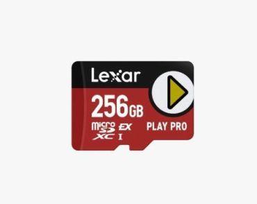 Image du produit Lexar Play Pro (256 Go, microSDXC, U1, UHS-I)