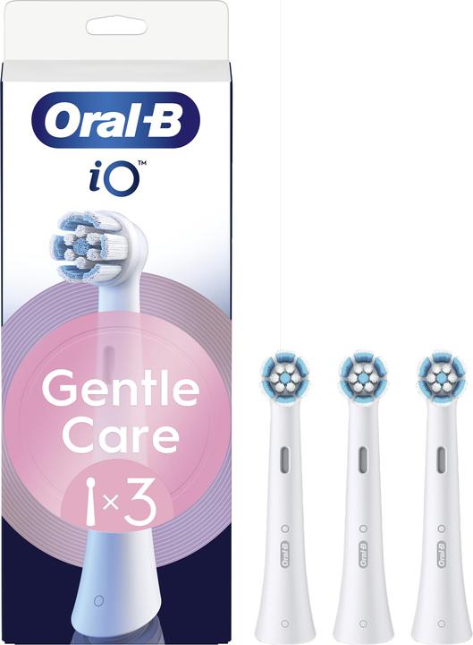 Oral-B Oral B - iO Series Gentle Care Replacement Brush Heads - White - 3 count (3 x)