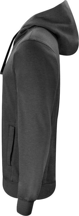 Actual product image Clique Classic Hoodie With Full Length Zip (S)
