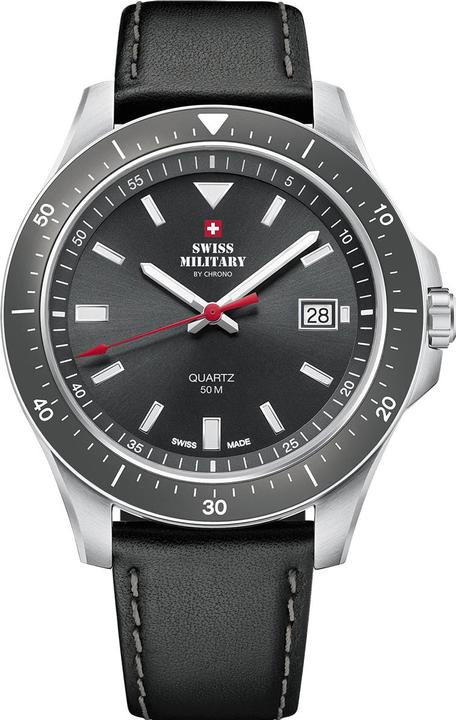 Actual product image Swiss Military Quartz (Analogue wristwatch, 42 mm)