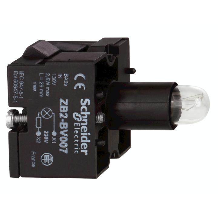 Produktbild Schneider Electric Meldeleuchtgehäuse 230V