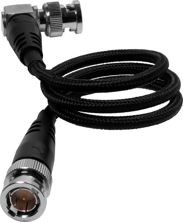 Actual product image Kondor Blue 20 12G SDI Straight To Right Angle Cable For 4K 60p (0.51 m)