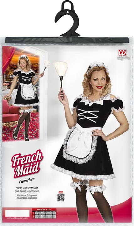 Produktbild Widmann ZIMMERMÄDCHEN (Kleid mit Schürze, Haarreif), L (L)