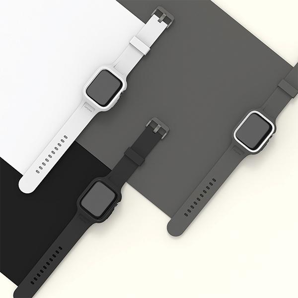 Actual product image Araree etui z paskiem Duple Pro Apple Watch 40/41mm biały/white AR70-01867B