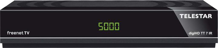 Produktbild Telestar Digitalreceiver digiHD TT7 IR - HEVC - HDCP Digitalverschlüsselung (DVB-T2, DVB-C, CI+-Schacht)