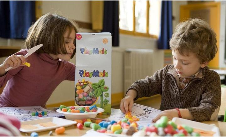 Actual product image PlayMais Play Corn Basic bucket 10 liters (1000 pieces)