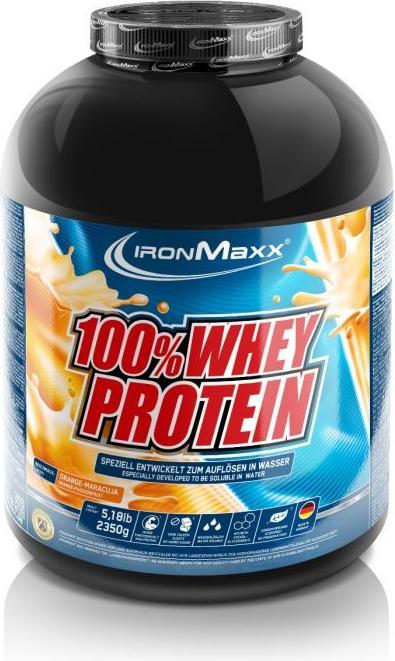 IronMaxx 100% de protéines de lactosérum (Orange, 1 pcs, 2350 g)
