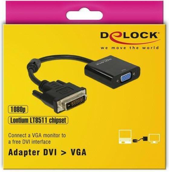 Produktbild Delock DVI zu (VGA, 16 cm)