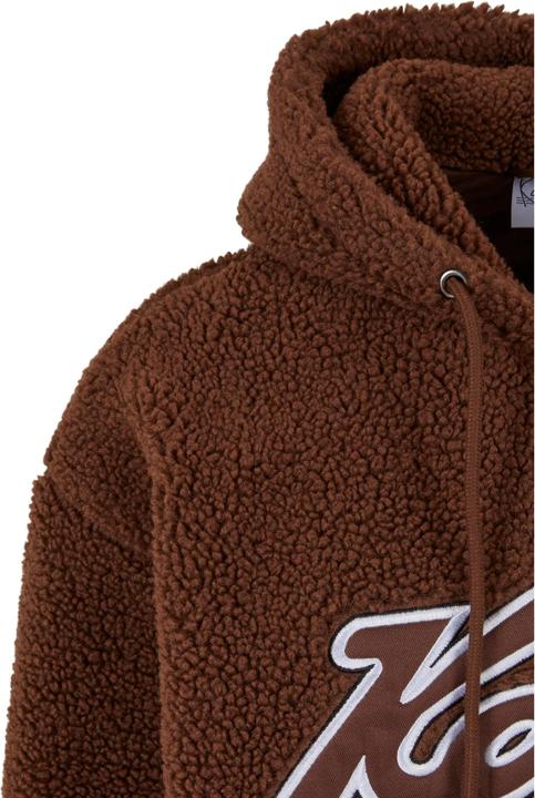 Image du produit Karl Kani KM233-019-1 KK Varsity Teddy Hoodie Full Zip - 111345 (XS)