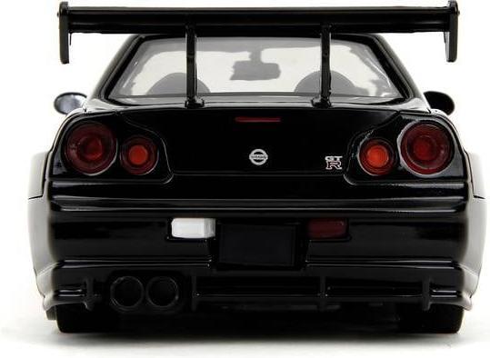 Actual product image Jada Godzilla Nissan GTR 1:24