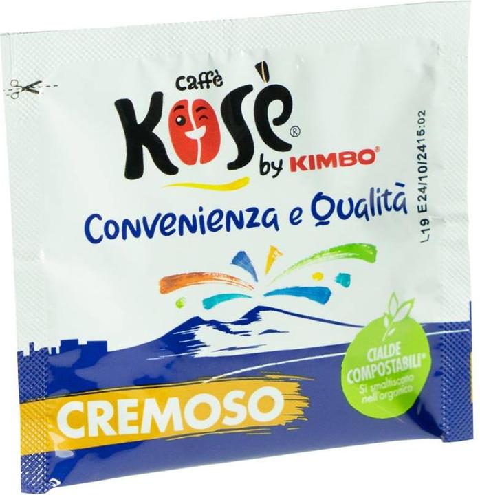 Image du produit Caffè Kosè Cremoso Pods (100 x Port.)