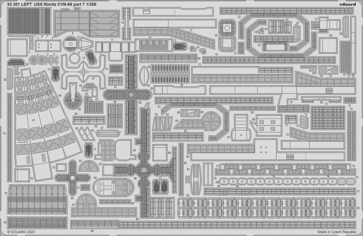 Image du produit Eduard USS Nimitz CVN-68 part 7 1/350
