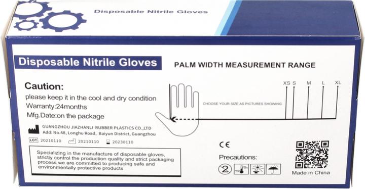 Image du produit Tool Brothers Gants jetables en nitrile en boîte distributrice - 100 pièces taille S / petit - non stérile (S)