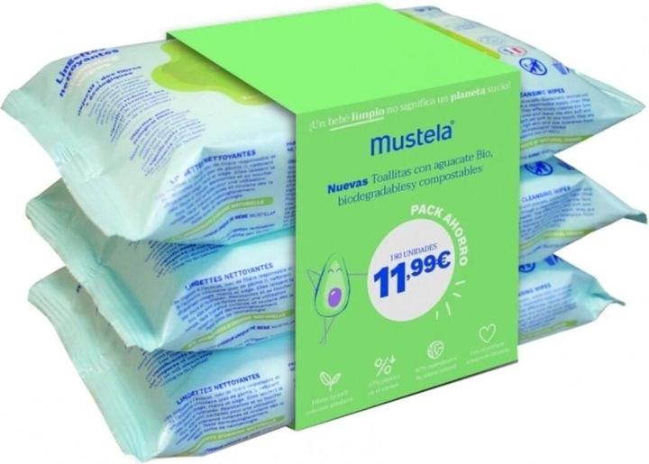 Produktbild Mustela Wischtücher (180 Stück)