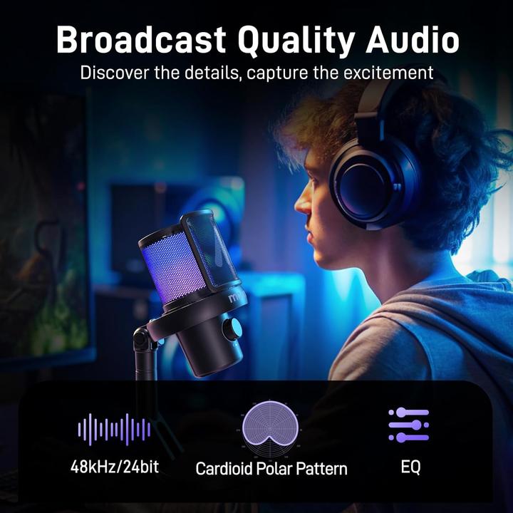 Actual product image Maono DM40 Pro Microphone (black)