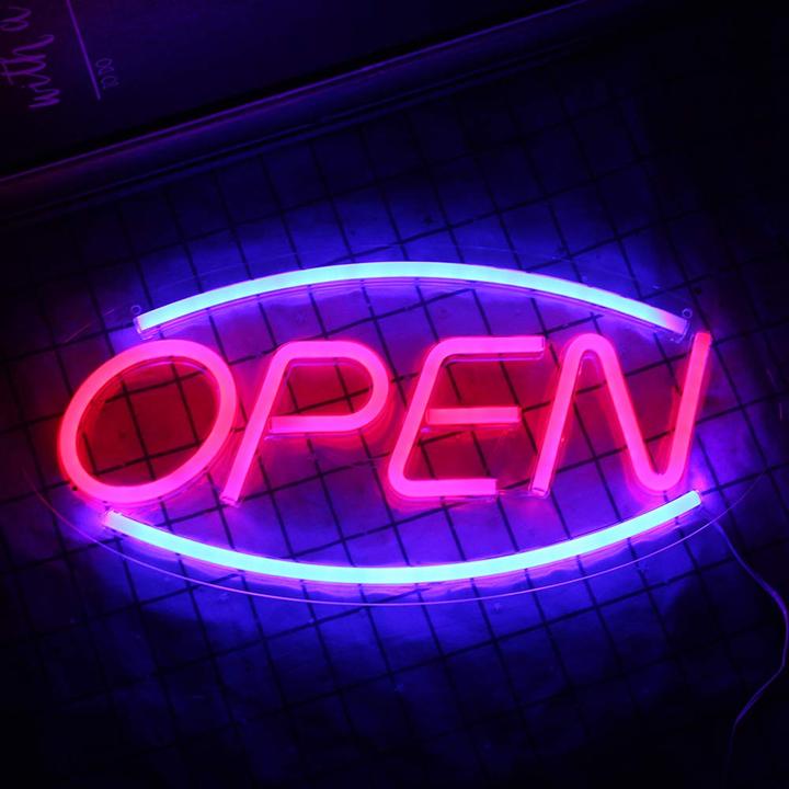 Actual product image Wanxing Open neon signs