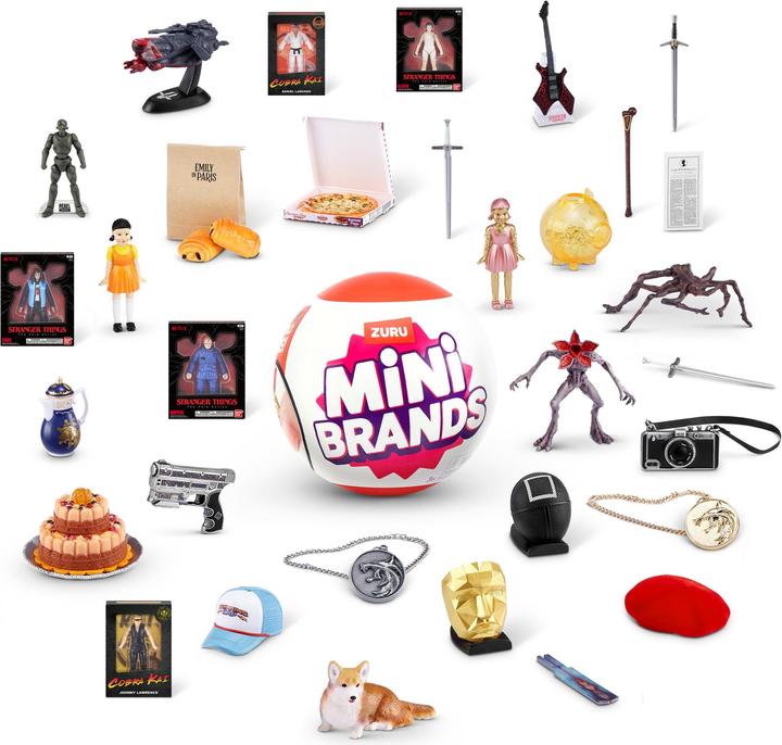 Immagine prodotto Zuru MINI BRAND-NETFLIX MINI BRAND-CAPSULE,S1,CAPSULE,GQ,13PC