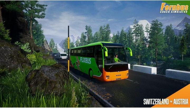Produktbild Aerosoft Fernbus Simulator - Austria/Switzerland (PC, Multilingual)