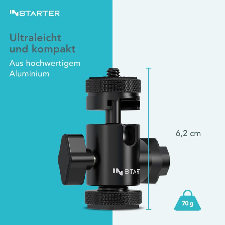 Produktbild Wiltec FlexMount Kopf Plus (Kugelkopf)