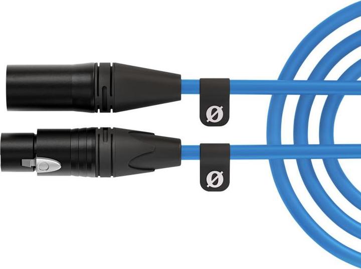 Actual product image RØDE XLR3M-B XLR cable 3m blue (new) (3 m, XLR)