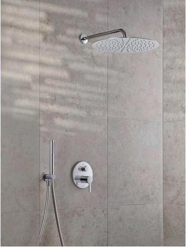 Produktbild Duravit Kopfbrause 1 jet, 400 chrom (1 Strahlarten, 25.50 l/min)