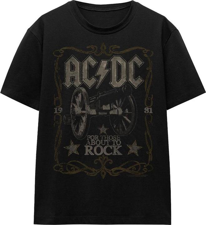 Produktbild AC/DC Rock Label TShirt (L)