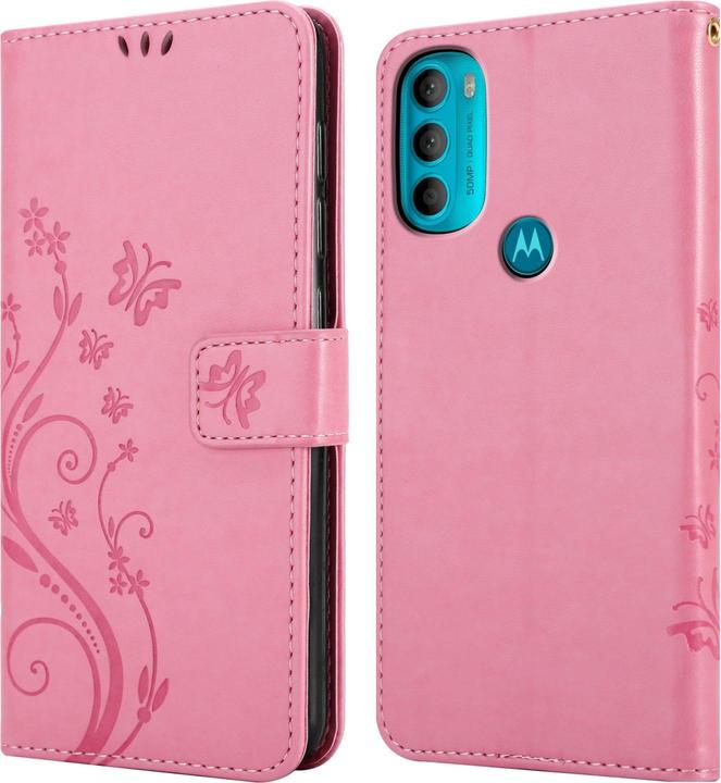 Immagine prodotto Cadorabo Copertina del libro a fiori (Motorola Moto G71 5G)