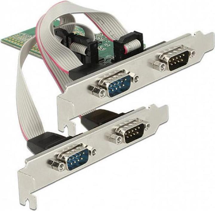 Immagine prodotto Delock PCIe 4x D-Sub9