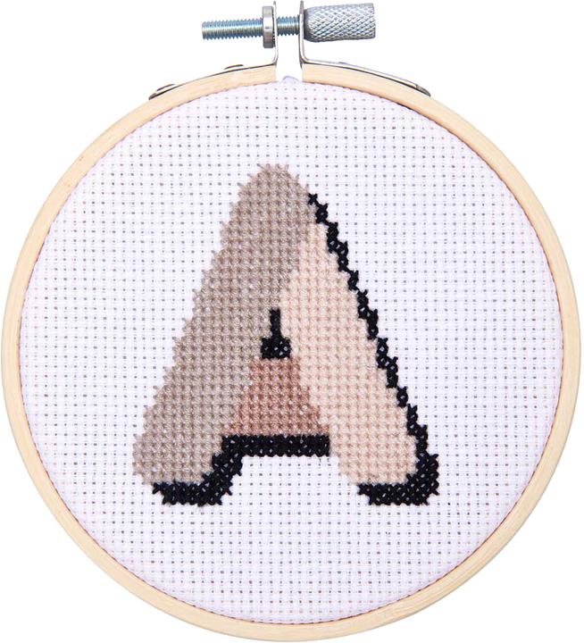 Actual product image Rico Design Embroidery kit "Mini Kit Alphabet"