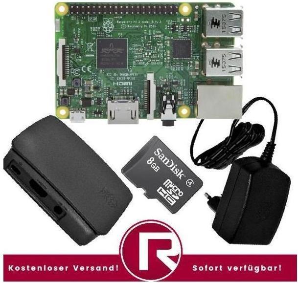 Produktbild Raspberry Pi EB5658 - 3 Starter Kit Bundle in Schwarz Grau