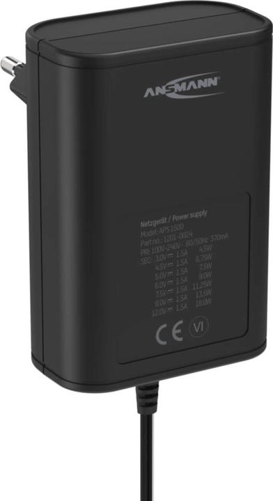 Actual product image Ansmann APS 1500 max. 18 W NEW