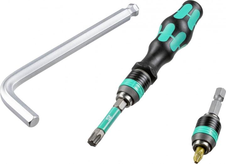 Produktbild Wera Kraftform Kompakt 100 (Innensechsrund TX M10, Innensechsrund TX M15, Innensechsrund TX M40, Innensechsrund TX M20, Innensechsrund TX M30, Kreuz Phillips PH M1, Kreuz Phillips PH M2, Innensechsrund TX M25, Kreuz Pozidriv PZ M1, Kreuz Pozidriv PZ M2, Kreuz Phillips PH M3, Kreuz Pozidriv PZ M3)