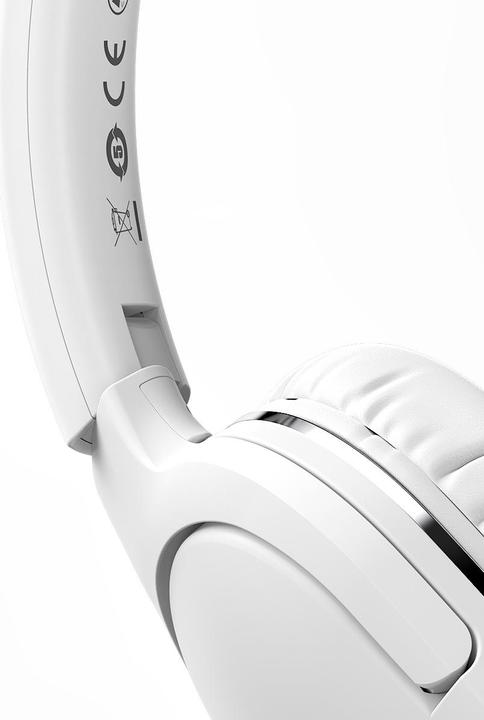 Actual product image Baseus Encok headphone D02 Pro White (40 h, Wireless)
