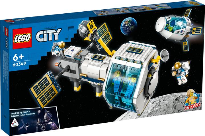 Productafbeelding LEGO Maanruimtestation (60349, LEGO Stad)
