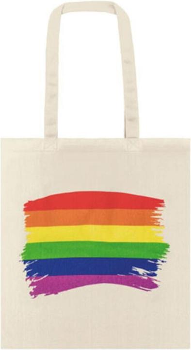 Lgbt-Flaggentasche Aus Baumwolle