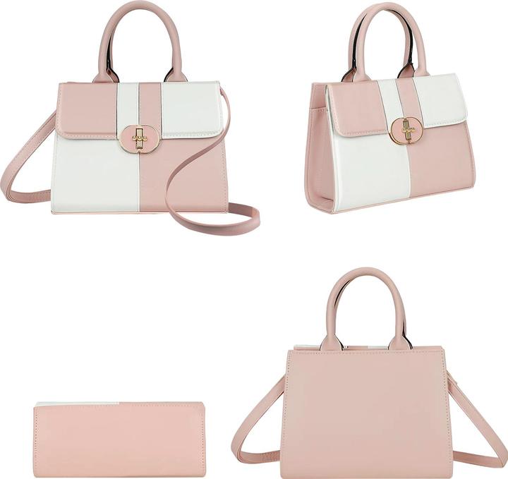 Image du produit Gallantry C-0184-PINKWHITE Handtasche