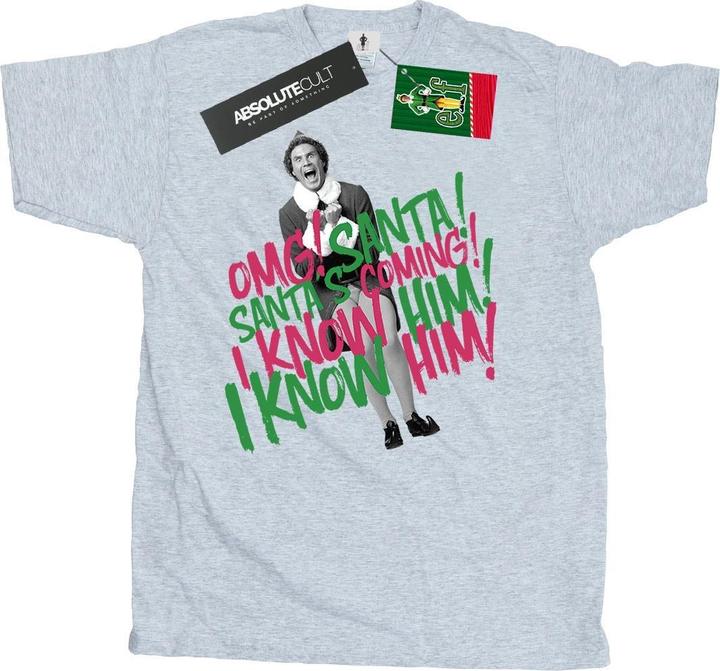 Produktbild Elf Santa's Coming TShirt (S)