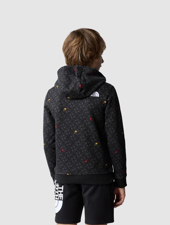 Actual product image North Face Boy's Drew Pealight P/O Hoodie Print (XS)
