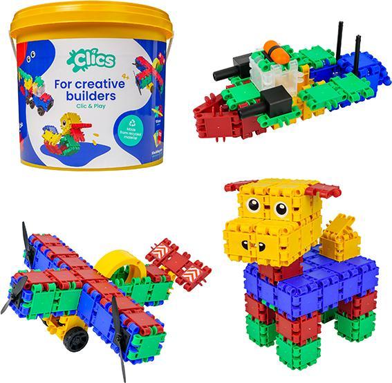 Image du produit Clics Seau de construction et de jeu