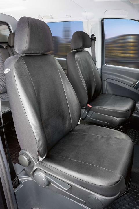 Actual product image Walser Seat covers for Mercedes Viano and Vito W639 for 2 single seats BJ 06/2003 - 2013