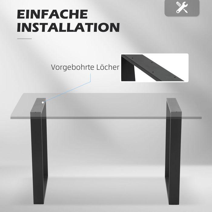Actual product image Swisshandel24 Table legs